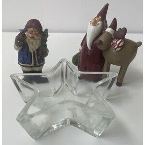 Christmas Decor Lot Of 3